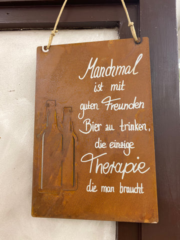 Rosttafel - "Therapie Bier"