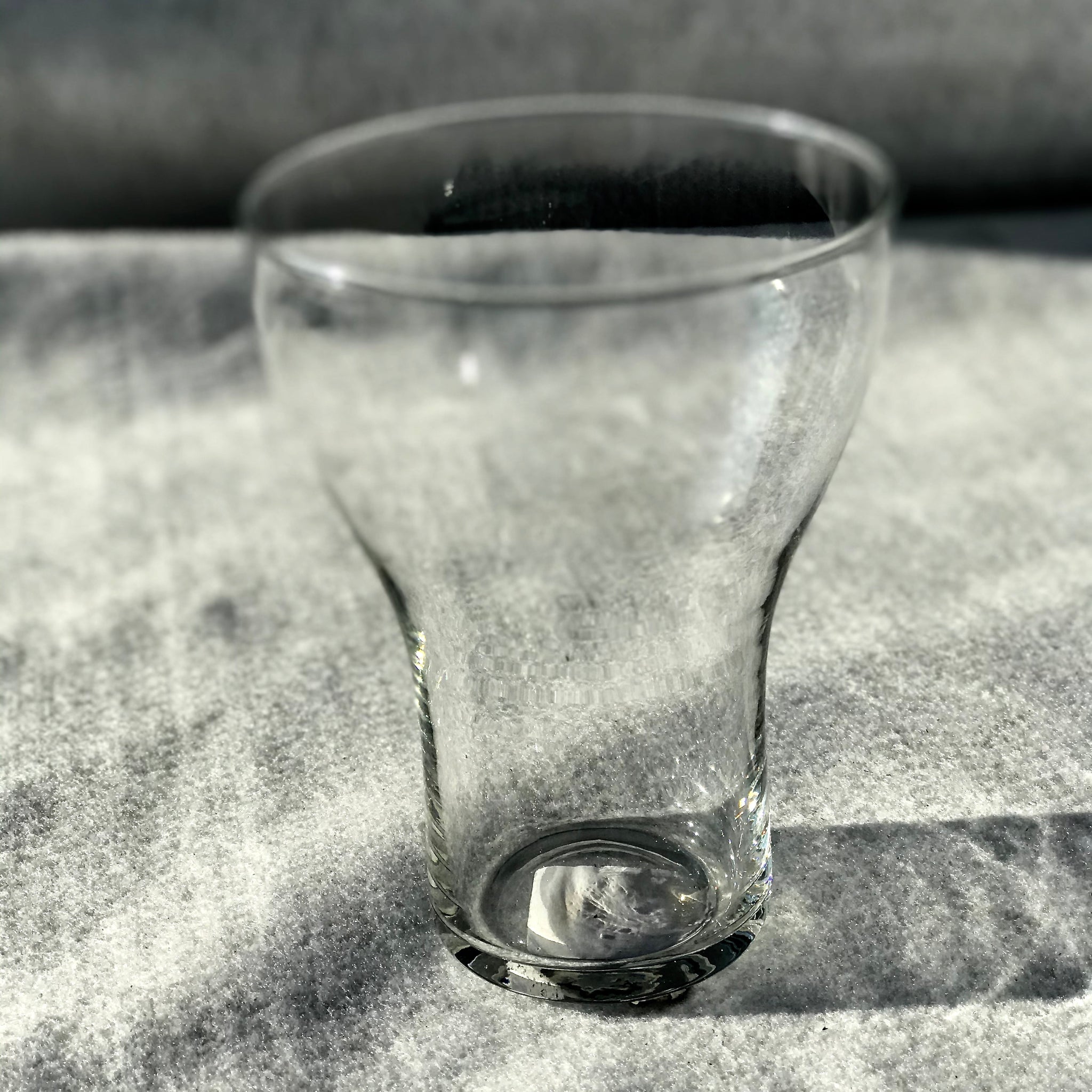 Glas Vase "konisch"